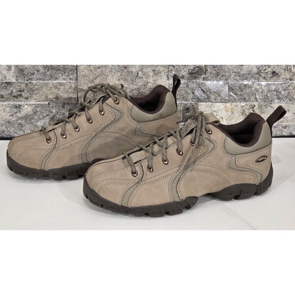 RARE Vintage Oakley FLAK Low Hiking Shoe Tactical Field Gear Khaki Y2K Men\'s 7.5 main image 13